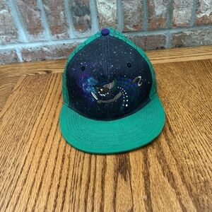 Men's Green and Black Dragon Hat